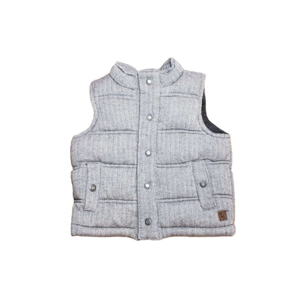 Janie and Jack Gray Kids Vest